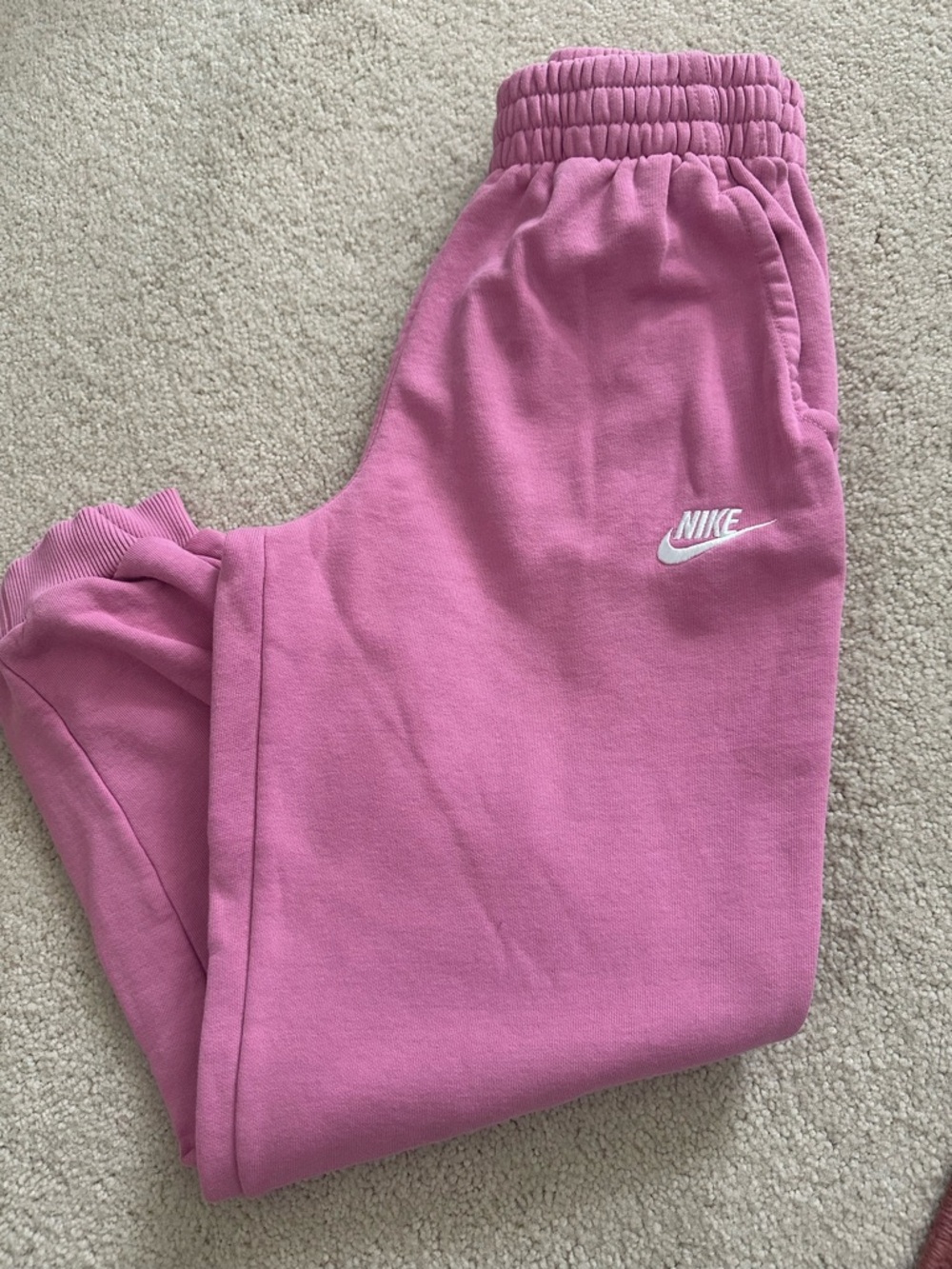 Nike Pink Kids Sweatpants Joggers